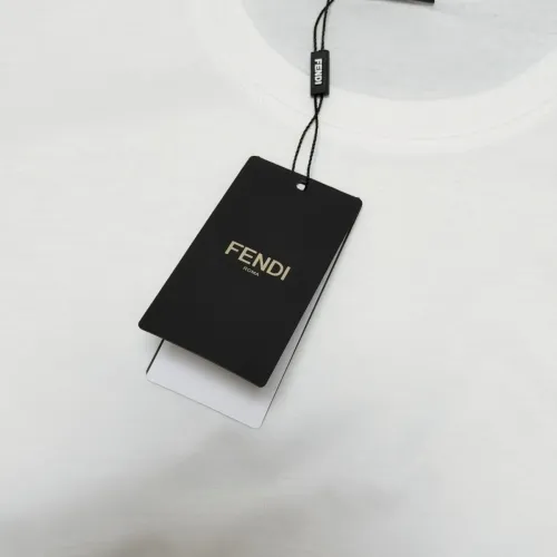 Replica Fendi T-Shirts Short Sleeved For Men #1445763 $34.00 USD for Wholesale
