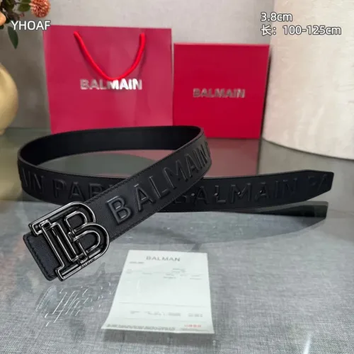 Replica Balmain AAA Quality Belts For Men #1445772 $64.00 USD for Wholesale
