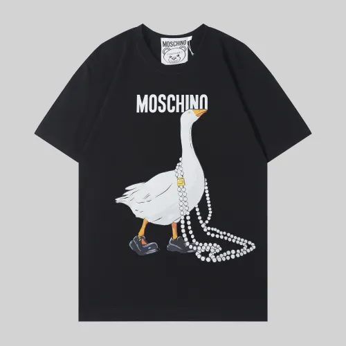 Wholesale Moschino T-Shirts Short Sleeved For Unisex #1445787 $34.00 USD, Wholesale Quality Replica Moschino T-Shirts
