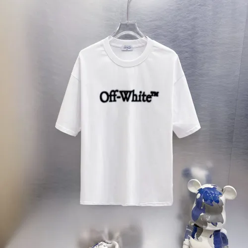 Wholesale Off-White T-Shirts Short Sleeved For Unisex #1445798 $34.00 USD, Wholesale Quality Replica Off-White T-Shirts
