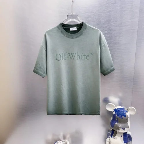 Wholesale Off-White T-Shirts Short Sleeved For Unisex #1445807 $38.00 USD, Wholesale Quality Replica Off-White T-Shirts