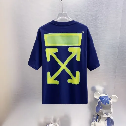 Wholesale Off-White T-Shirts Short Sleeved For Unisex #1445810 $34.00 USD, Wholesale Quality Replica Off-White T-Shirts
