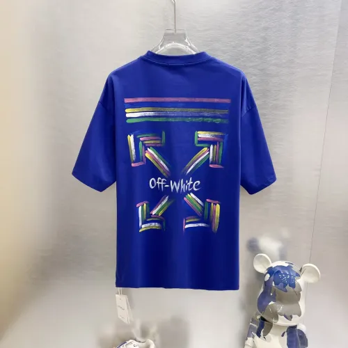 Wholesale Off-White T-Shirts Short Sleeved For Unisex #1445813 $38.00 USD, Wholesale Quality Replica Off-White T-Shirts