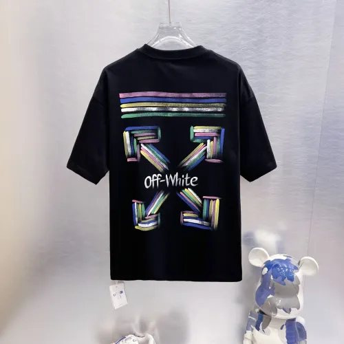 Wholesale Off-White T-Shirts Short Sleeved For Unisex #1445814 $38.00 USD, Wholesale Quality Replica Off-White T-Shirts