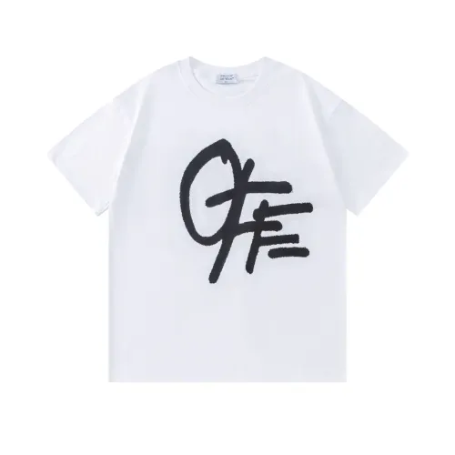 Wholesale Off-White T-Shirts Short Sleeved For Unisex #1445820 $32.00 USD, Wholesale Quality Replica Off-White T-Shirts