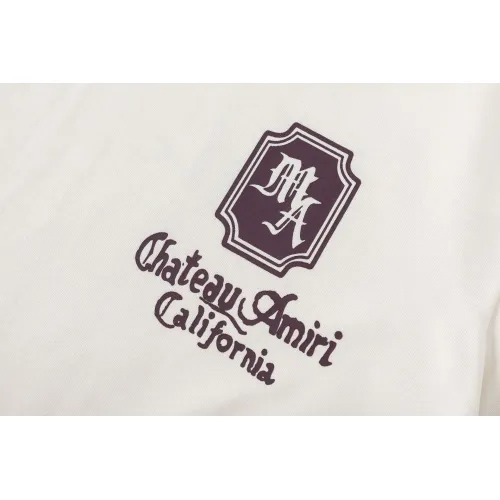 Replica Amiri T-Shirts Short Sleeved For Unisex #1445835 $40.00 USD for Wholesale