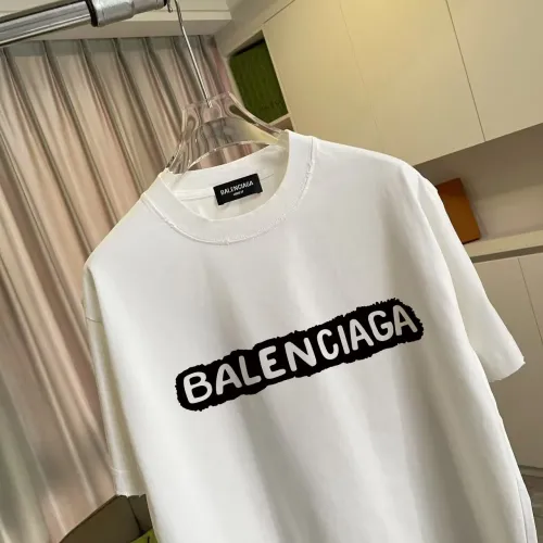 Replica Balenciaga T-Shirts Short Sleeved For Unisex #1445857 $45.00 USD for Wholesale