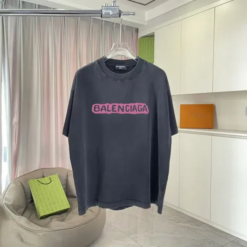 Wholesale Balenciaga T-Shirts Short Sleeved For Unisex #1445860 $45.00 USD, Wholesale Quality Replica Balenciaga T-Shirts