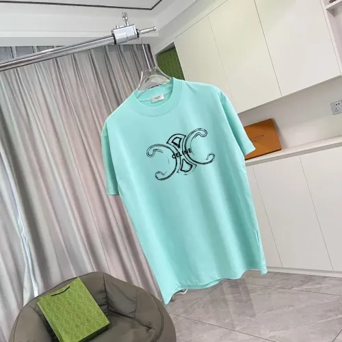 Wholesale Celine T-Shirts Short Sleeved For Unisex #1445869 $42.00 USD, Wholesale Quality Replica Celine T-Shirts