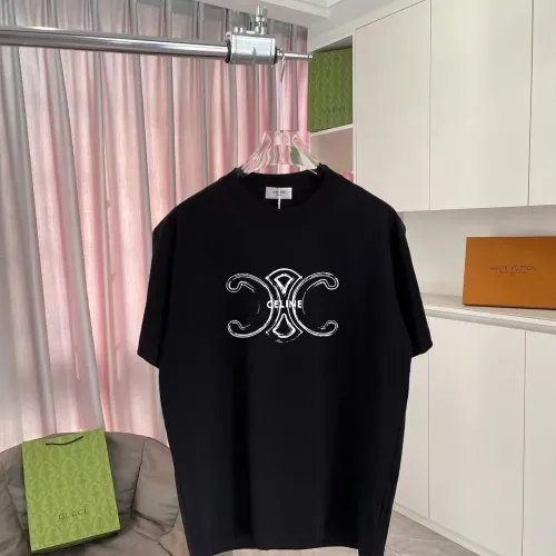 Wholesale Celine T-Shirts Short Sleeved For Unisex #1445871 $42.00 USD, Wholesale Quality Replica Celine T-Shirts