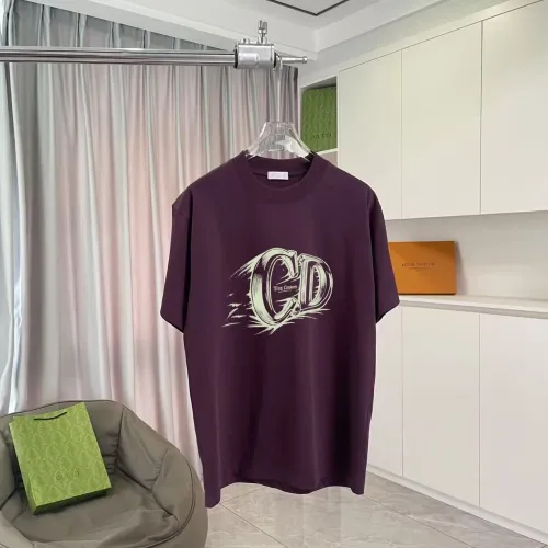 Wholesale Christian Dior T-Shirts Short Sleeved For Unisex #1445878 $42.00 USD, Wholesale Quality Replica Christian Dior T-Shirts