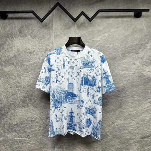 Wholesale Louis Vuitton LV T-Shirts Short Sleeved For Men #1446005 $45.00 USD, Wholesale Quality Replica Louis Vuitton LV T-Shirts