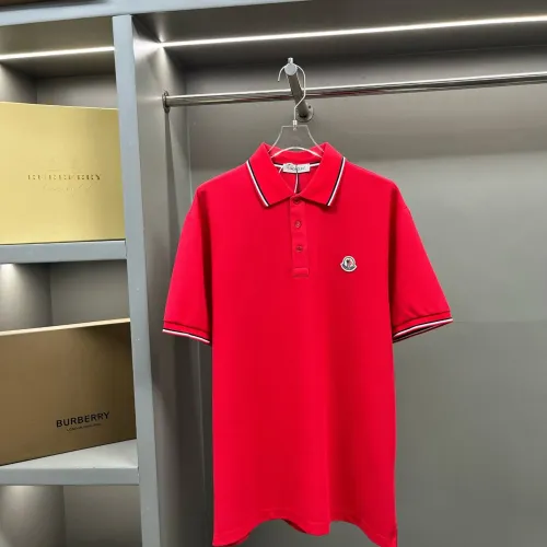 Wholesale Moncler T-Shirts Short Sleeved For Men #1446072 $52.00 USD, Wholesale Quality Replica Moncler T-Shirts