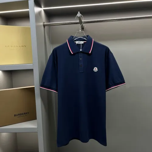 Wholesale Moncler T-Shirts Short Sleeved For Men #1446073 $52.00 USD, Wholesale Quality Replica Moncler T-Shirts