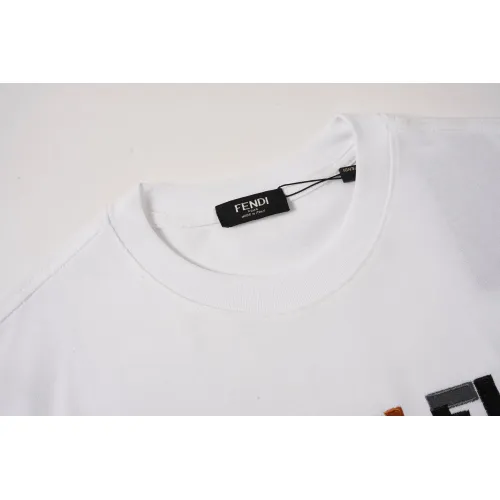 Replica Fendi T-Shirts Short Sleeved For Unisex #1446081 $42.00 USD for Wholesale