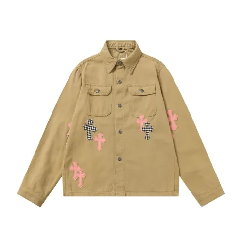 Wholesale Chrome Hearts Jackets Long Sleeved For Men #1446104 $72.00 USD, Wholesale Quality Replica Chrome Hearts Jackets