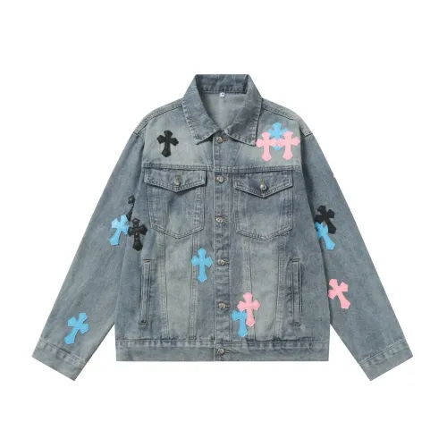 Wholesale Chrome Hearts Jackets Long Sleeved For Men #1446105 $72.00 USD, Wholesale Quality Replica Chrome Hearts Jackets