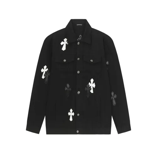 Wholesale Chrome Hearts Jackets Long Sleeved For Men #1446107 $64.00 USD, Wholesale Quality Replica Chrome Hearts Jackets