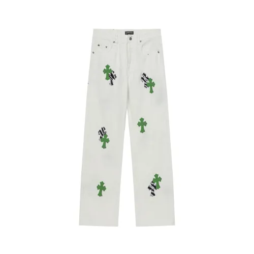 Wholesale Chrome Hearts Jeans For Unisex #1446108 $56.00 USD, Wholesale Quality Replica Chrome Hearts Jeans