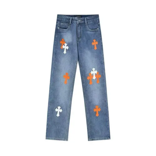 Wholesale Chrome Hearts Jeans For Unisex #1446116 $56.00 USD, Wholesale Quality Replica Chrome Hearts Jeans