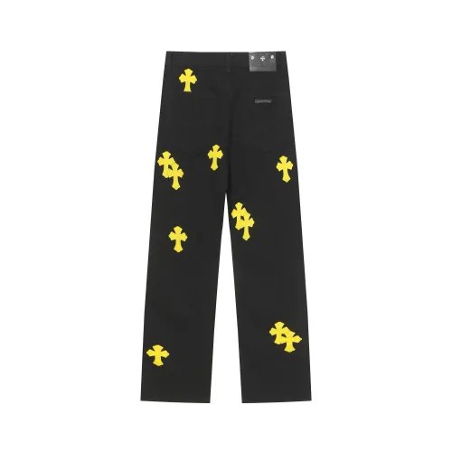 Replica Chrome Hearts Jeans For Unisex #1446120 $56.00 USD for Wholesale