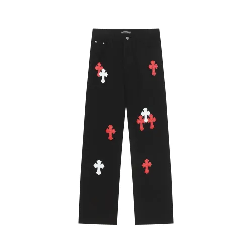Wholesale Chrome Hearts Jeans For Unisex #1446122 $56.00 USD, Wholesale Quality Replica Chrome Hearts Jeans