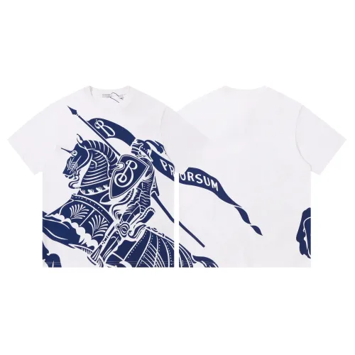 Wholesale Burberry T-Shirts Short Sleeved For Unisex #1446123 $34.00 USD, Wholesale Quality Replica Burberry T-Shirts