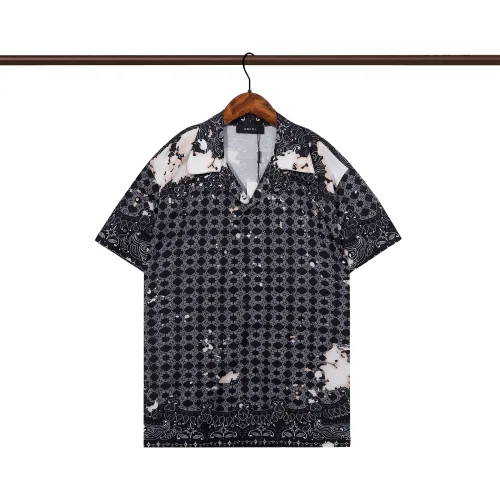 Wholesale Amiri Shirts Short Sleeved For Men #1446129 $32.00 USD, Wholesale Quality Replica Amiri Shirts