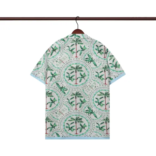 Replica Amiri Shirts Short Sleeved For Men #1446132 $32.00 USD for Wholesale