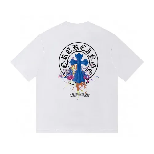 Wholesale Chrome Hearts T-Shirts Short Sleeved For Unisex #1446150 $32.00 USD, Wholesale Quality Replica Chrome Hearts T-Shirts