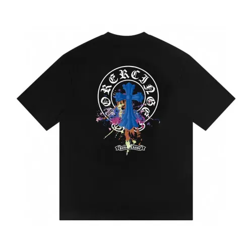 Wholesale Chrome Hearts T-Shirts Short Sleeved For Unisex #1446151 $32.00 USD, Wholesale Quality Replica Chrome Hearts T-Shirts