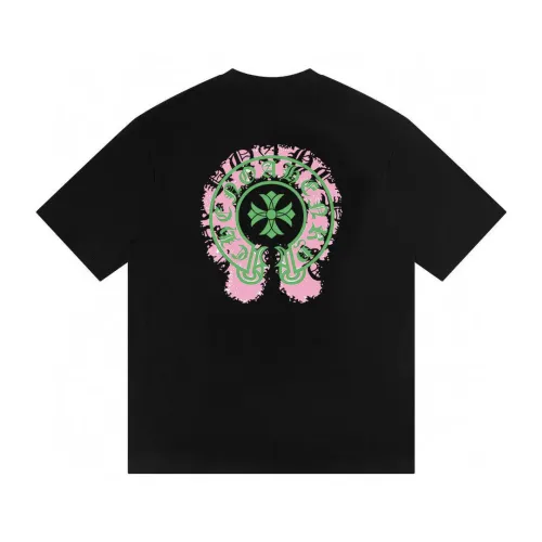 Wholesale Chrome Hearts T-Shirts Short Sleeved For Unisex #1446155 $32.00 USD, Wholesale Quality Replica Chrome Hearts T-Shirts