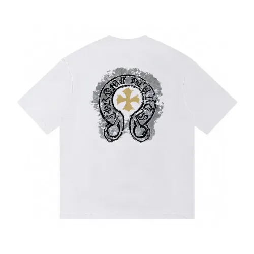 Wholesale Chrome Hearts T-Shirts Short Sleeved For Unisex #1446156 $32.00 USD, Wholesale Quality Replica Chrome Hearts T-Shirts