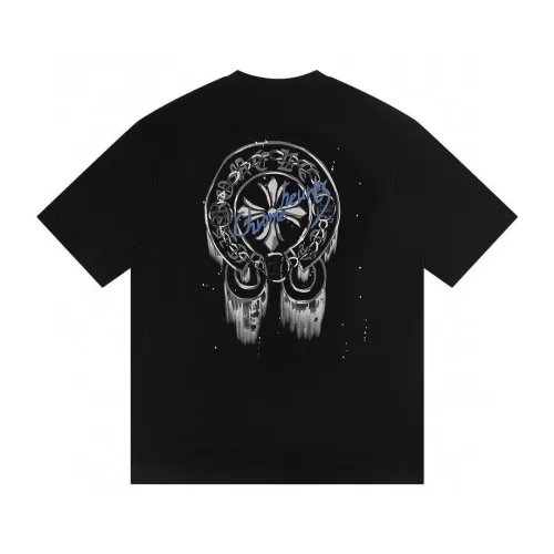 Wholesale Chrome Hearts T-Shirts Short Sleeved For Unisex #1446159 $32.00 USD, Wholesale Quality Replica Chrome Hearts T-Shirts