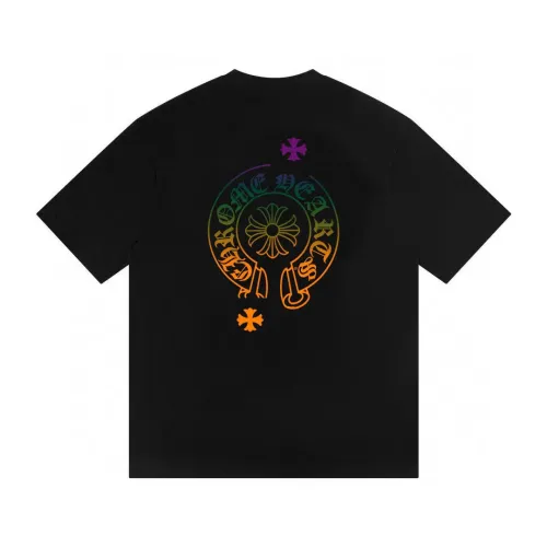 Wholesale Chrome Hearts T-Shirts Short Sleeved For Unisex #1446161 $32.00 USD, Wholesale Quality Replica Chrome Hearts T-Shirts