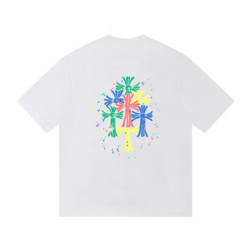 Wholesale Chrome Hearts T-Shirts Short Sleeved For Unisex #1446166 $32.00 USD, Wholesale Quality Replica Chrome Hearts T-Shirts