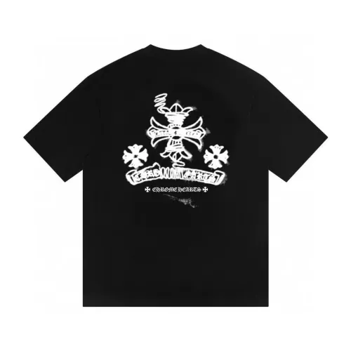 Replica Chrome Hearts T-Shirts Short Sleeved For Unisex #1446171 $32.00 USD for Wholesale