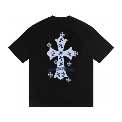 Wholesale Chrome Hearts T-Shirts Short Sleeved For Unisex #1446173 $32.00 USD, Wholesale Quality Replica Chrome Hearts T-Shirts