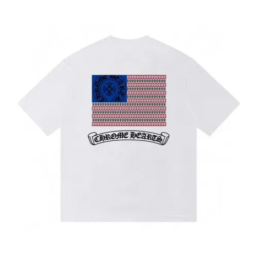 Wholesale Chrome Hearts T-Shirts Short Sleeved For Unisex #1446176 $32.00 USD, Wholesale Quality Replica Chrome Hearts T-Shirts