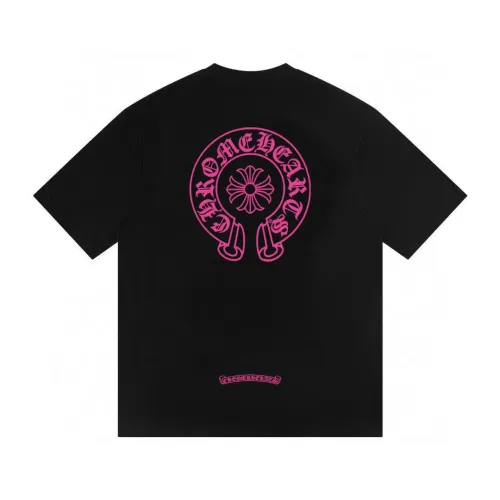 Wholesale Chrome Hearts T-Shirts Short Sleeved For Unisex #1446179 $32.00 USD, Wholesale Quality Replica Chrome Hearts T-Shirts