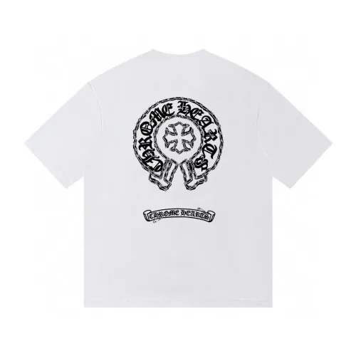 Wholesale Chrome Hearts T-Shirts Short Sleeved For Unisex #1446182 $32.00 USD, Wholesale Quality Replica Chrome Hearts T-Shirts