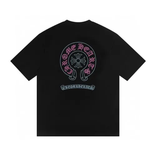 Wholesale Chrome Hearts T-Shirts Short Sleeved For Unisex #1446185 $32.00 USD, Wholesale Quality Replica Chrome Hearts T-Shirts