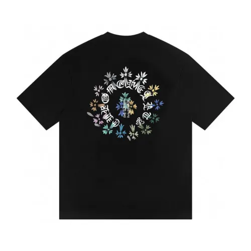 Wholesale Chrome Hearts T-Shirts Short Sleeved For Unisex #1446187 $32.00 USD, Wholesale Quality Replica Chrome Hearts T-Shirts