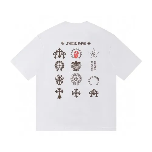 Wholesale Chrome Hearts T-Shirts Short Sleeved For Unisex #1446190 $32.00 USD, Wholesale Quality Replica Chrome Hearts T-Shirts