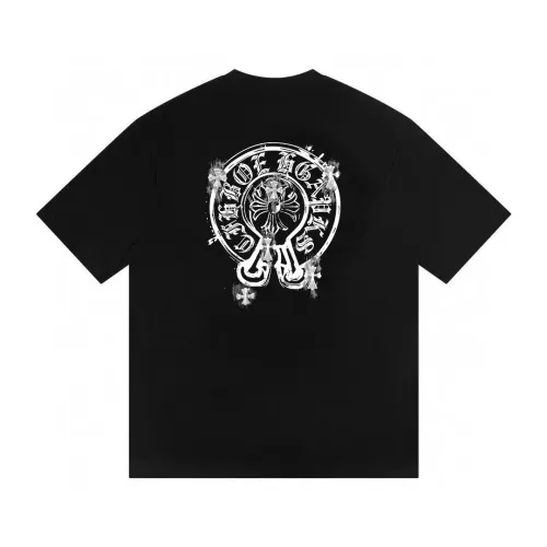 Wholesale Chrome Hearts T-Shirts Short Sleeved For Unisex #1446193 $32.00 USD, Wholesale Quality Replica Chrome Hearts T-Shirts