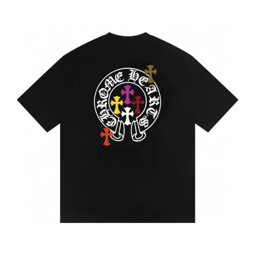 Wholesale Chrome Hearts T-Shirts Short Sleeved For Unisex #1446195 $32.00 USD, Wholesale Quality Replica Chrome Hearts T-Shirts