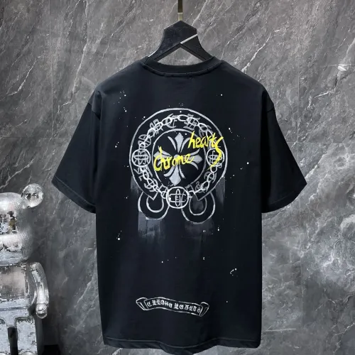 Wholesale Chrome Hearts T-Shirts Short Sleeved For Unisex #1446206 $36.00 USD, Wholesale Quality Replica Chrome Hearts T-Shirts