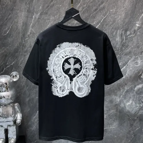 Wholesale Chrome Hearts T-Shirts Short Sleeved For Unisex #1446207 $39.00 USD, Wholesale Quality Replica Chrome Hearts T-Shirts