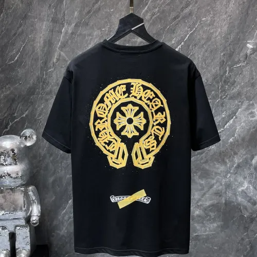Wholesale Chrome Hearts T-Shirts Short Sleeved For Unisex #1446210 $39.00 USD, Wholesale Quality Replica Chrome Hearts T-Shirts