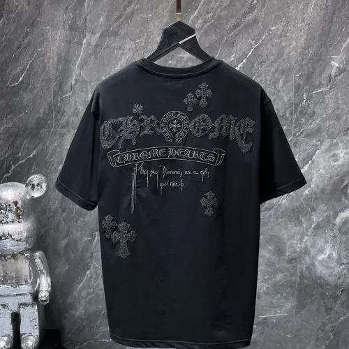 Wholesale Chrome Hearts T-Shirts Short Sleeved For Unisex #1446228 $42.00 USD, Wholesale Quality Replica Chrome Hearts T-Shirts